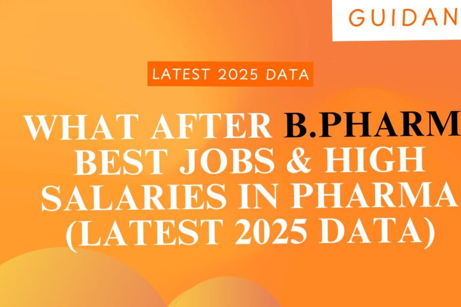 job after bpharma and salary
